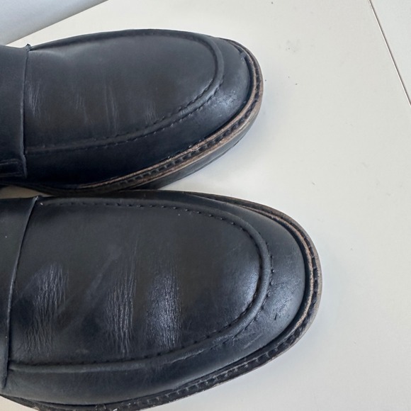 Ecco St1 Shoe Mens 46 12 12.5  Hybrid Black Leather Penny Loafer Comfort Slip On main image 5